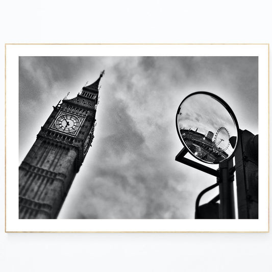 Big Ben B&W London Photography - 98typesLONDON PHOTOS