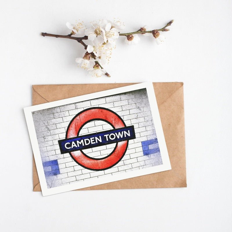 Camden Town Underground London Print - 98typesLONDON PHOTOS