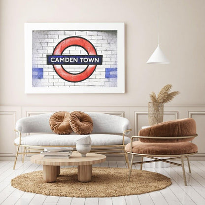 Camden Town Underground London Print - 98typesLONDON PHOTOS