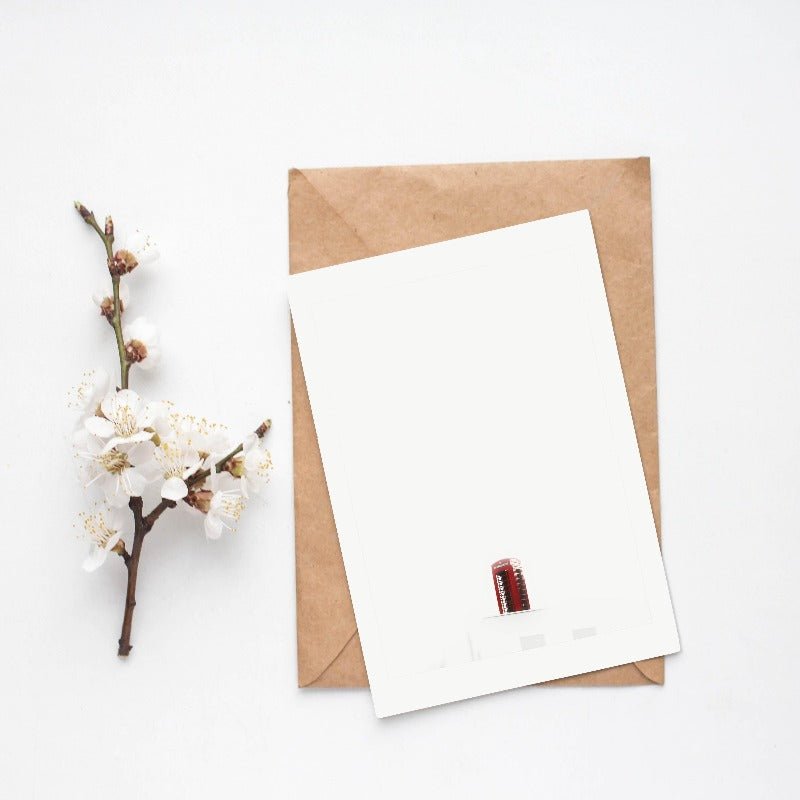 London Fog Red Box Minimalism Print - 98typesLONDON PHOTOS