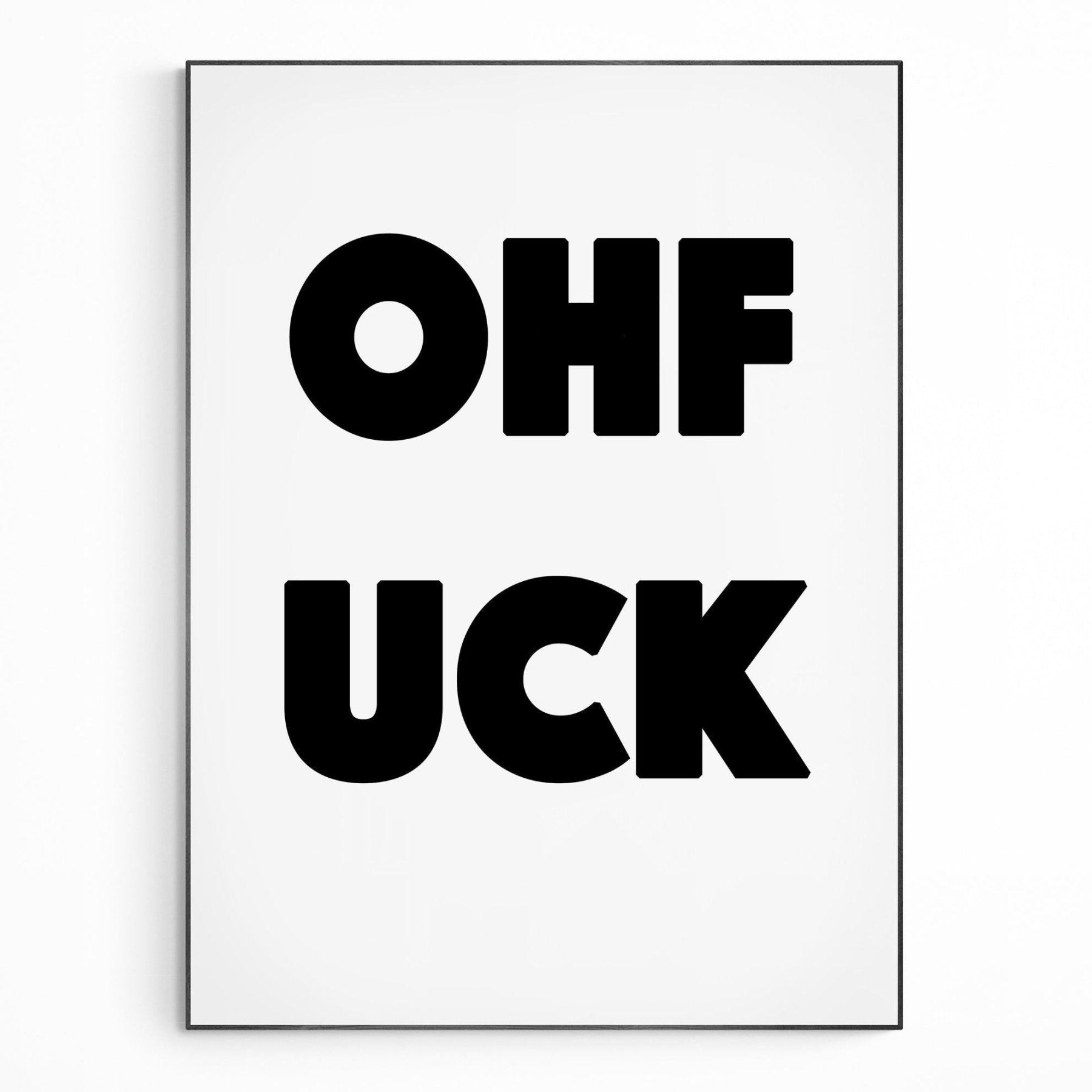 Fuck Off Quote Print - 98typesMotivational Quotes