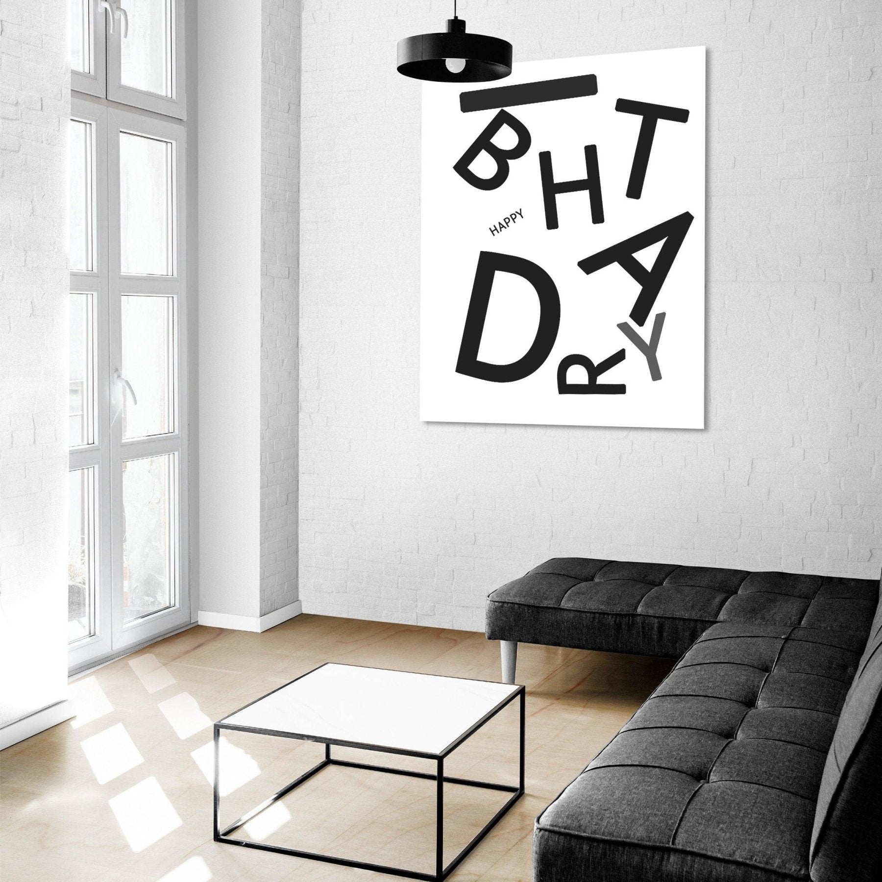 Happy Birthday Quote Print - 98typesMotivational Quotes