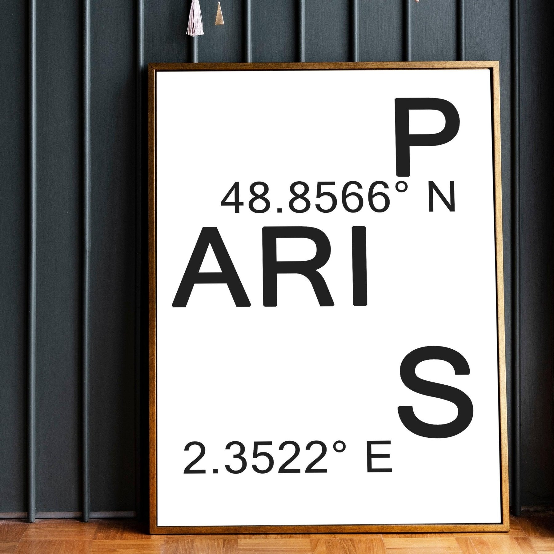 Paris Typography Print - 98typesMotivational Quotes