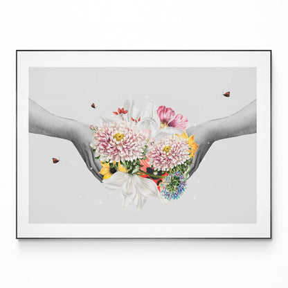 United by love Motivational Print - 98typesMotivational Quotes