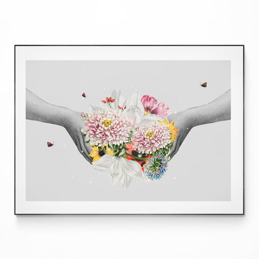 United by love Motivational Print - 98typesMotivational Quotes