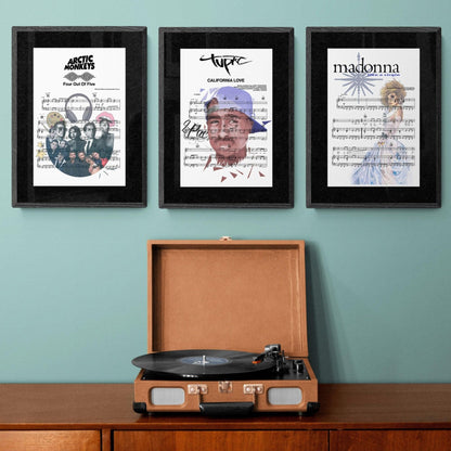 2Pac - California Love Print - 98typesMusic