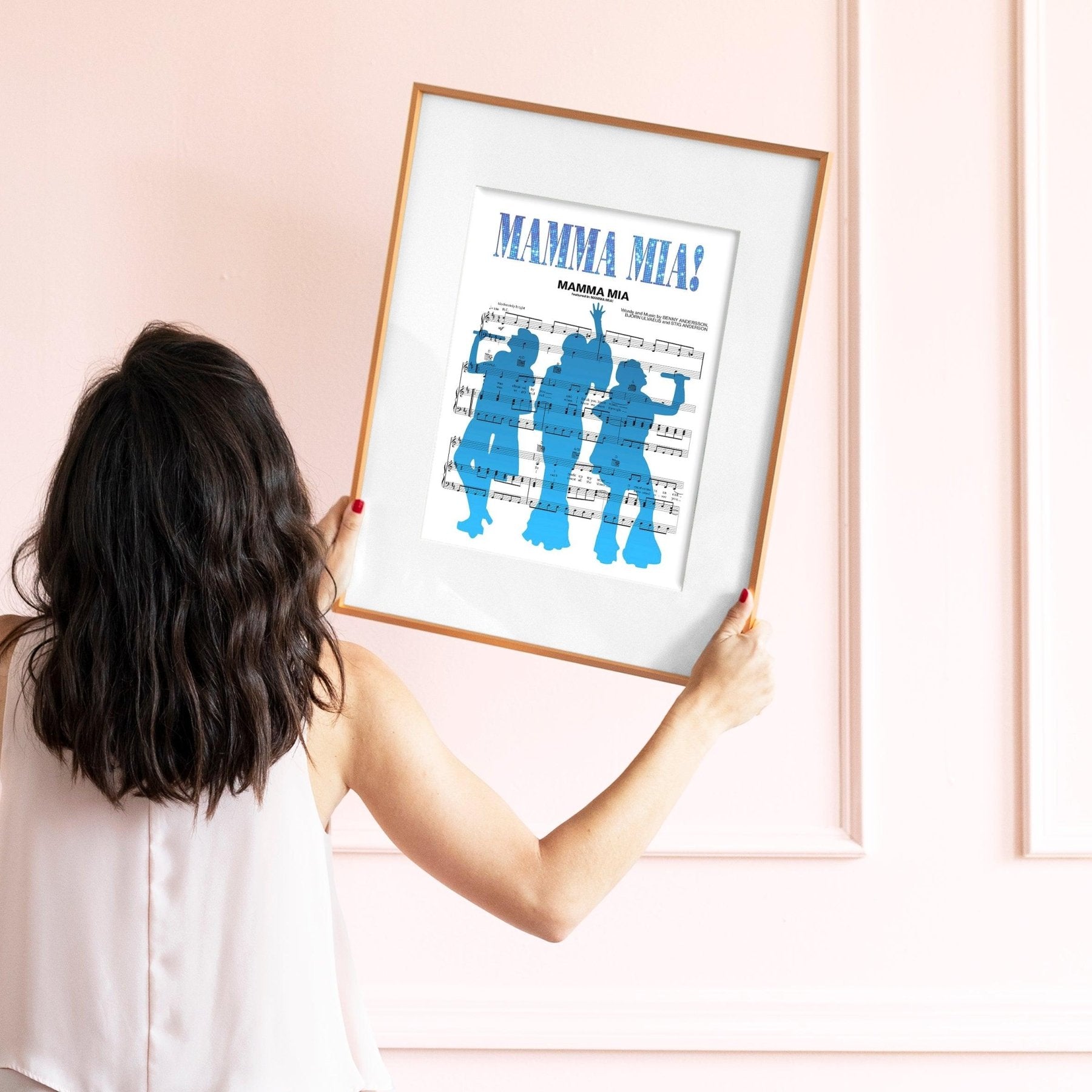Abba • Mamma Mia Print - 98typesMusic