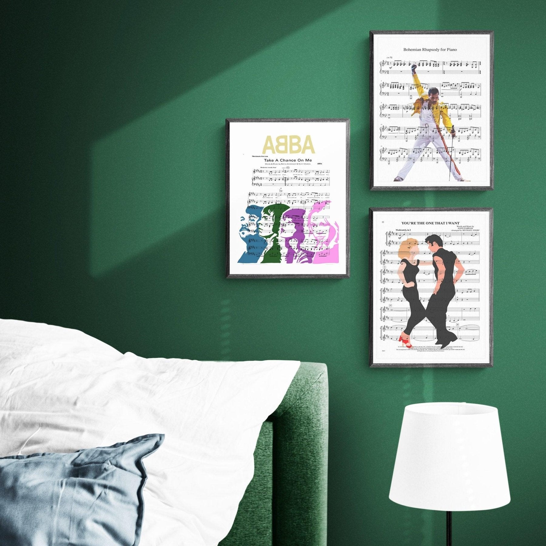 ABBA • Take A Chance On Me Song Lyric Print - 98typesMusic
