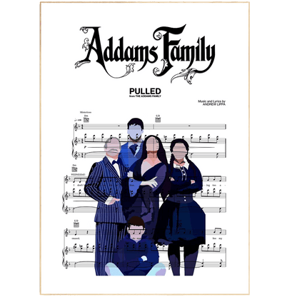 Addams Family - Pulled Poster - 98typesMusic