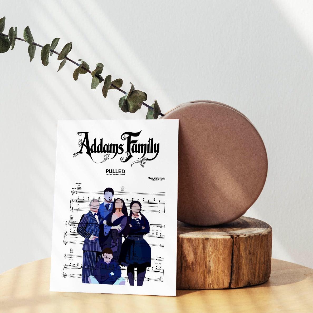 Addams Family - Pulled Poster - 98typesMusic