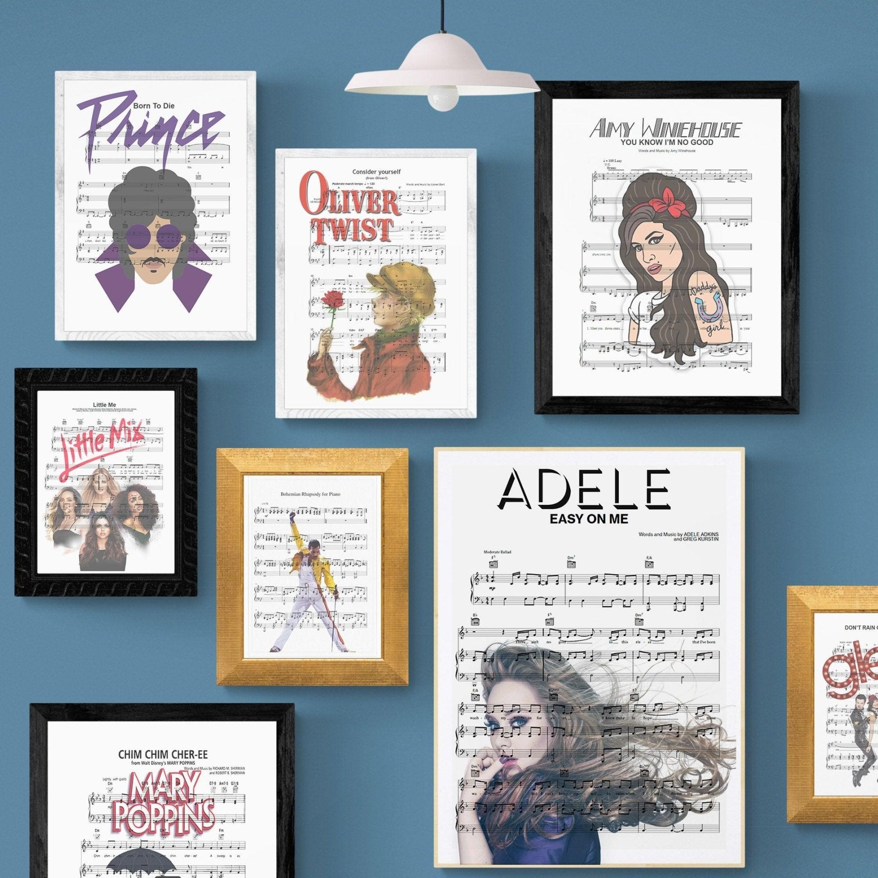 Adele ~ Easy On Me Song Music Print - 98typesMusic