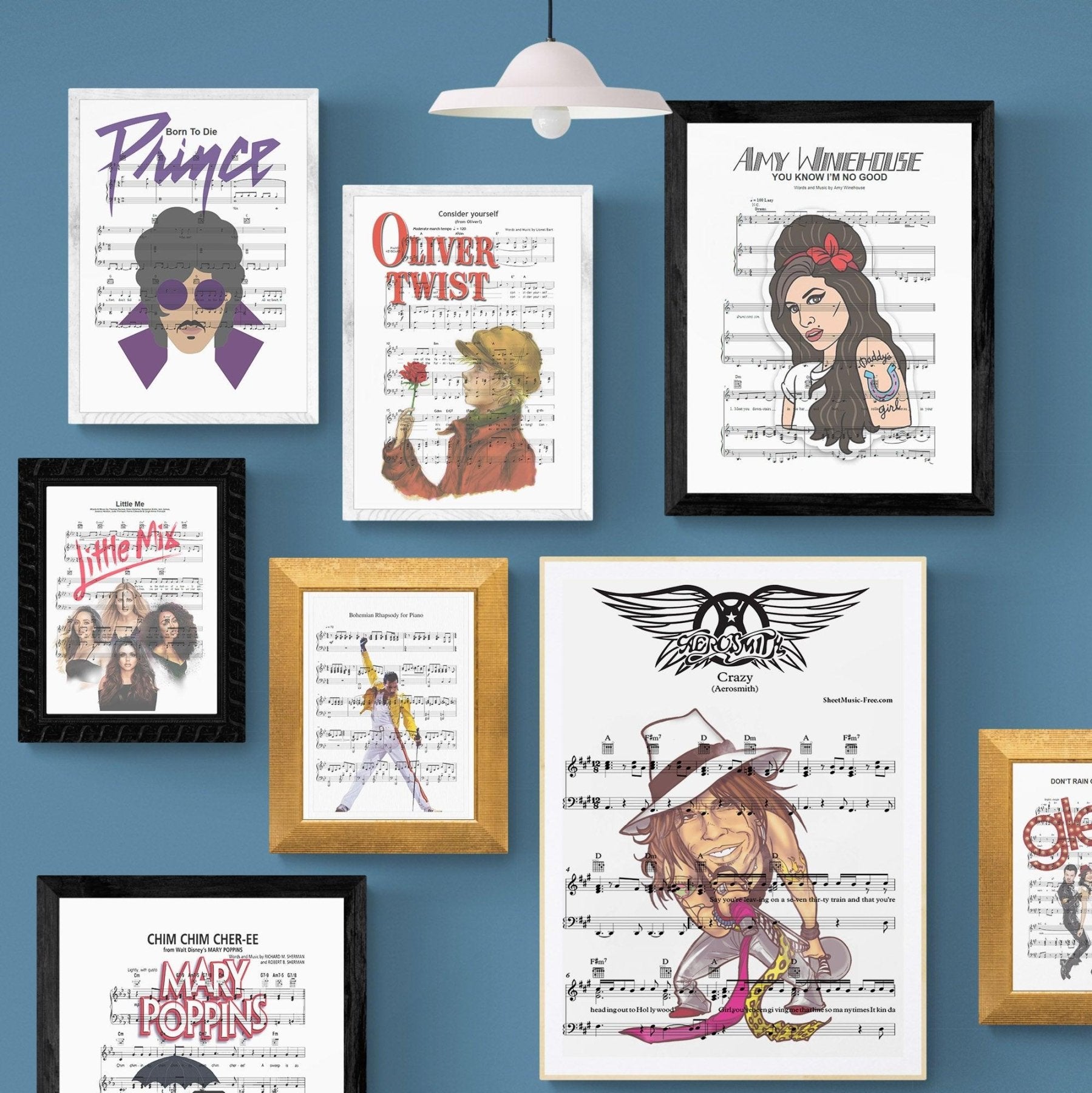 Aerosmith - Crazy Poster - 98typesMusic