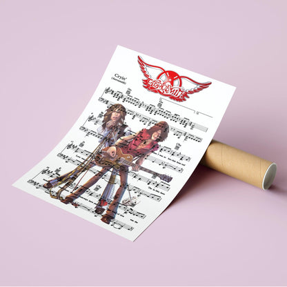 Aerosmith - Cryin' Poster - 98typesMusic