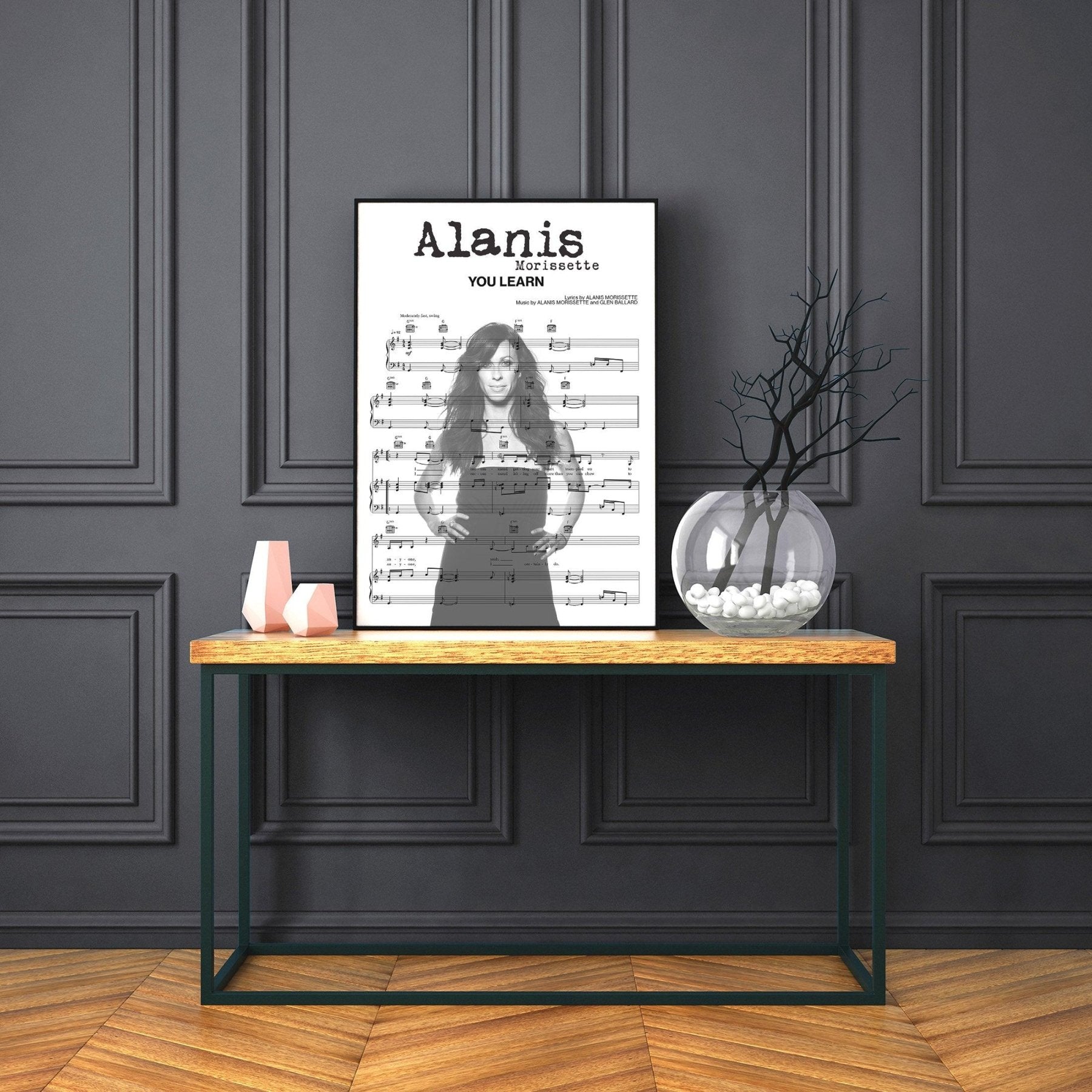 Alanis Morissette - You Learn Poster - 98typesMusic