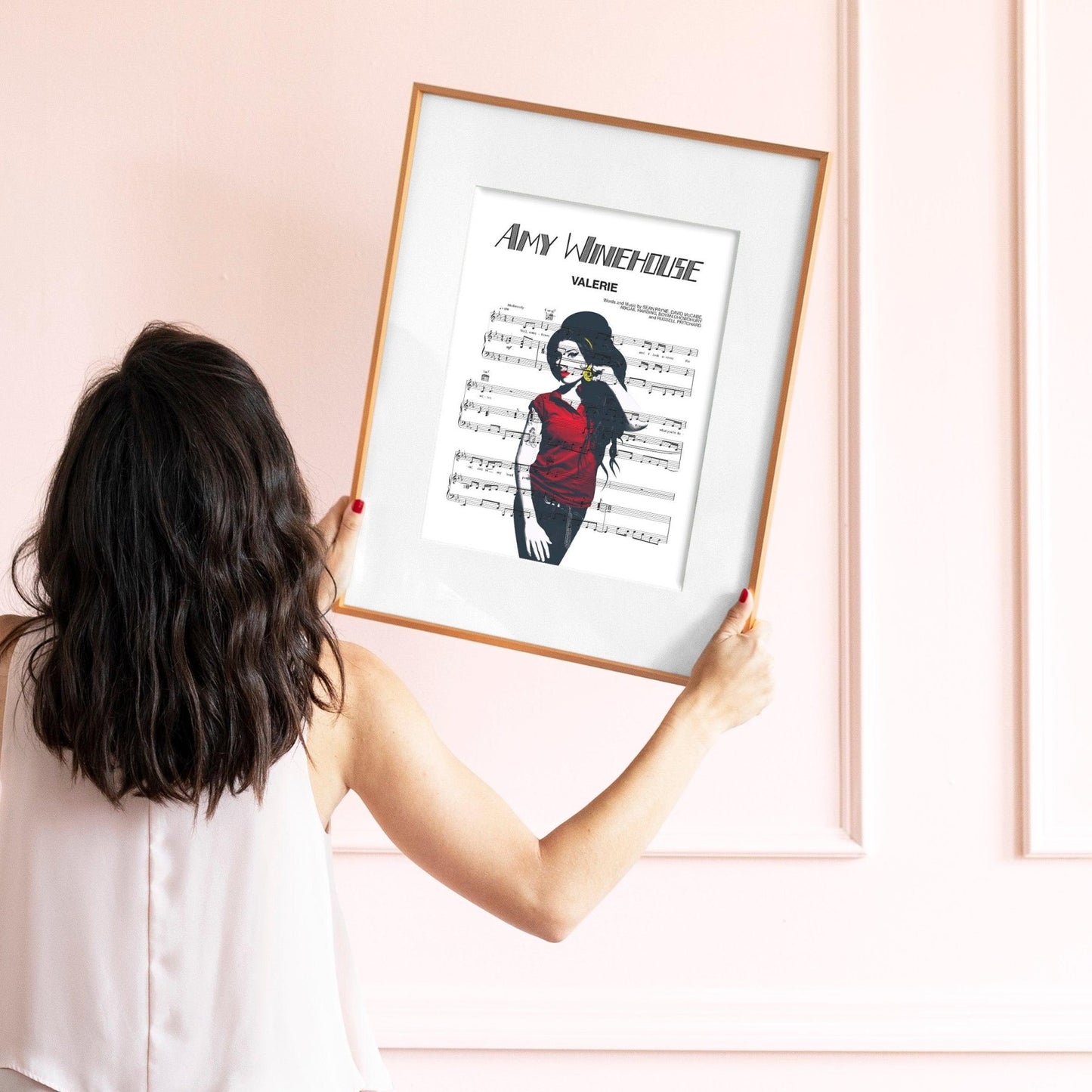 Amy Winehouse - Valerie Print - 98typesMusic