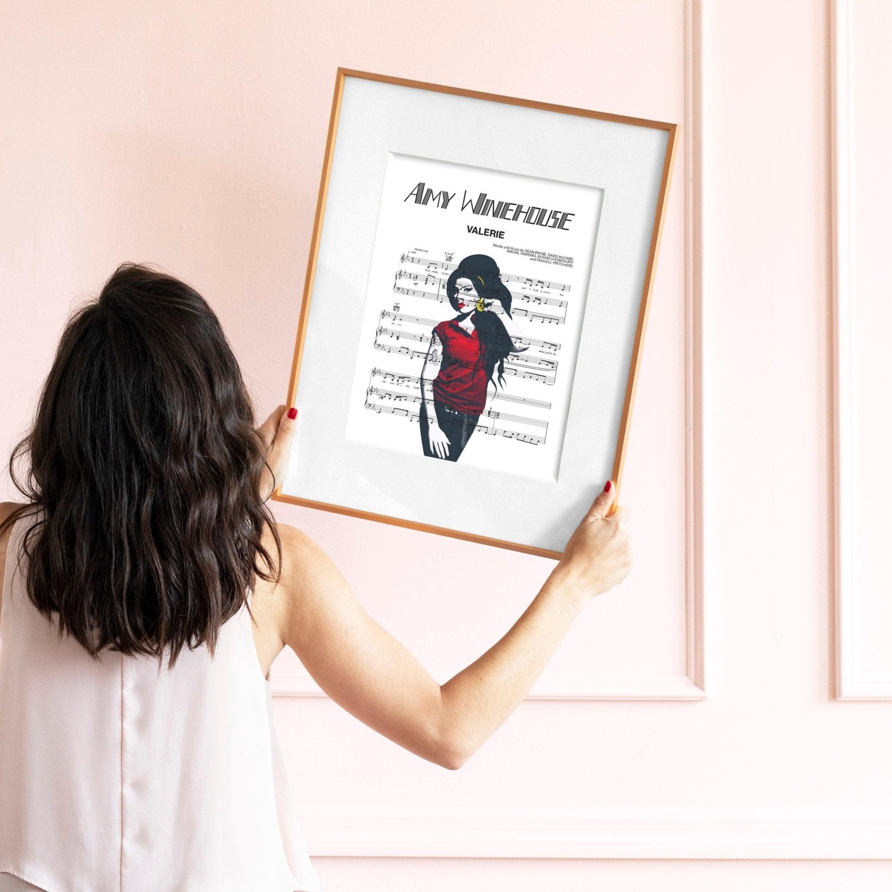 Amy Winehouse - Valerie Print - 98typesMusic