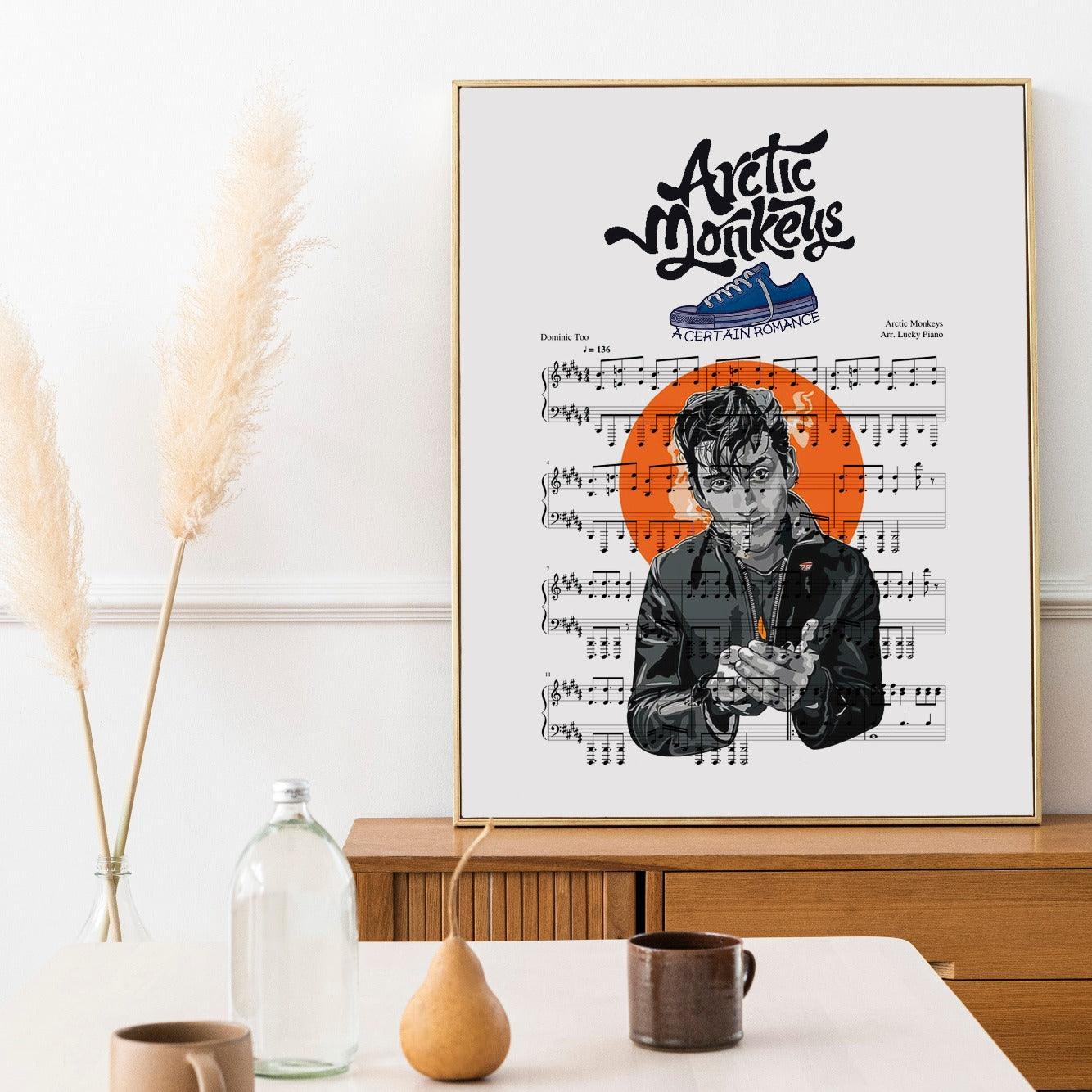 Arctic Monkeys - A Certain Romance Poster - 98typesMusic