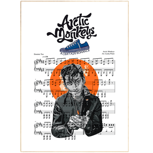 Arctic Monkeys - A Certain Romance Poster - 98typesMusic