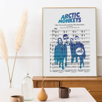 Arctic monkeys - I bet you look good on the dance floor Poster - 98typesMusic