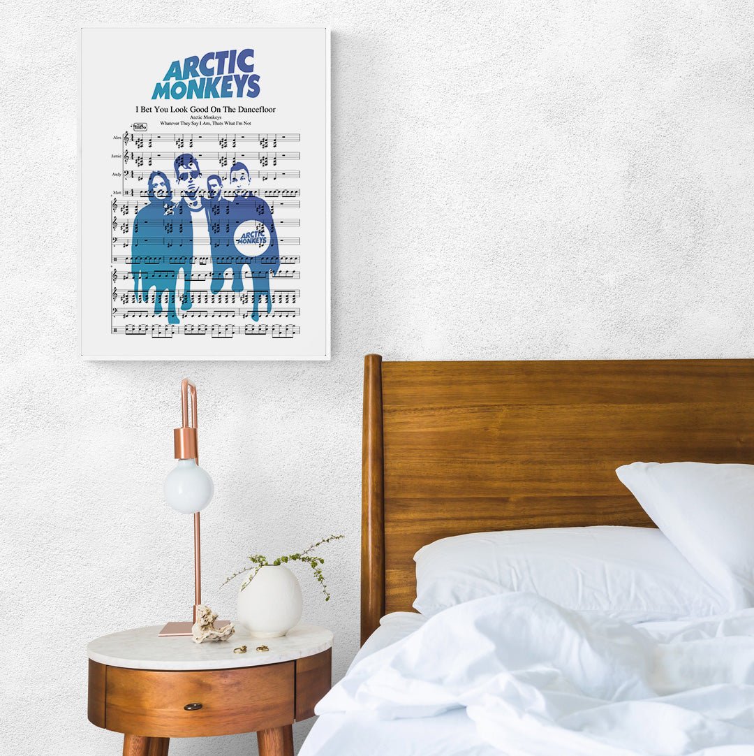 Arctic monkeys - I bet you look good on the dance floor Poster - 98typesMusic