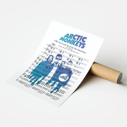 Arctic monkeys - I bet you look good on the dance floor Poster - 98typesMusic