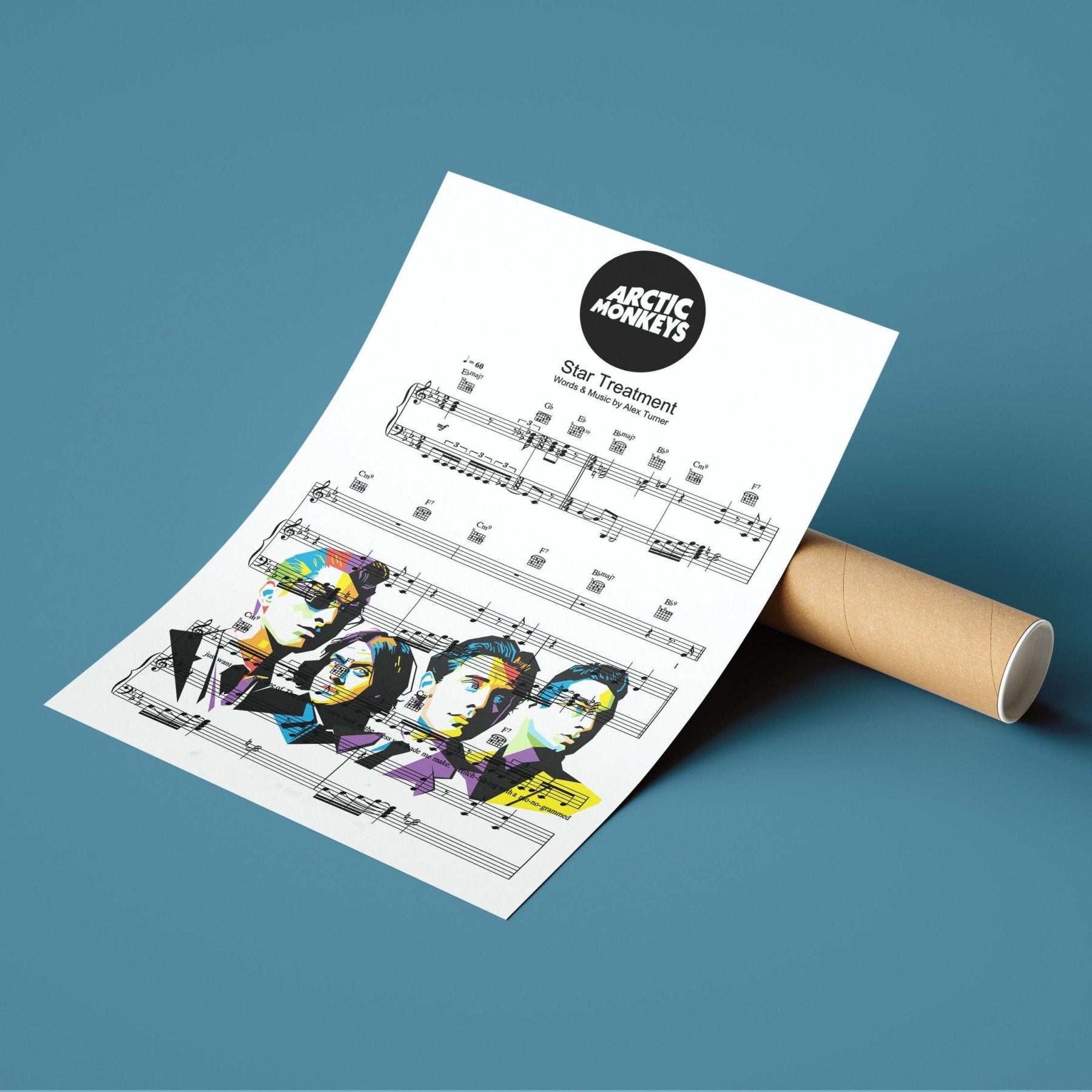 Arctic Monkeys - Star treatment Poster - 98typesMusic