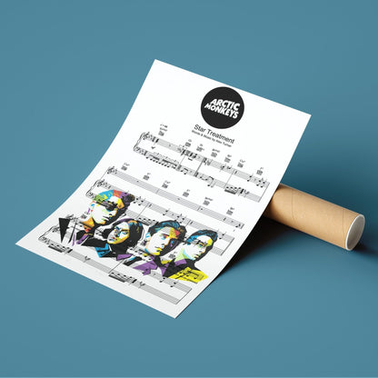 Arctic Monkeys - Star treatment Poster - 98typesMusic
