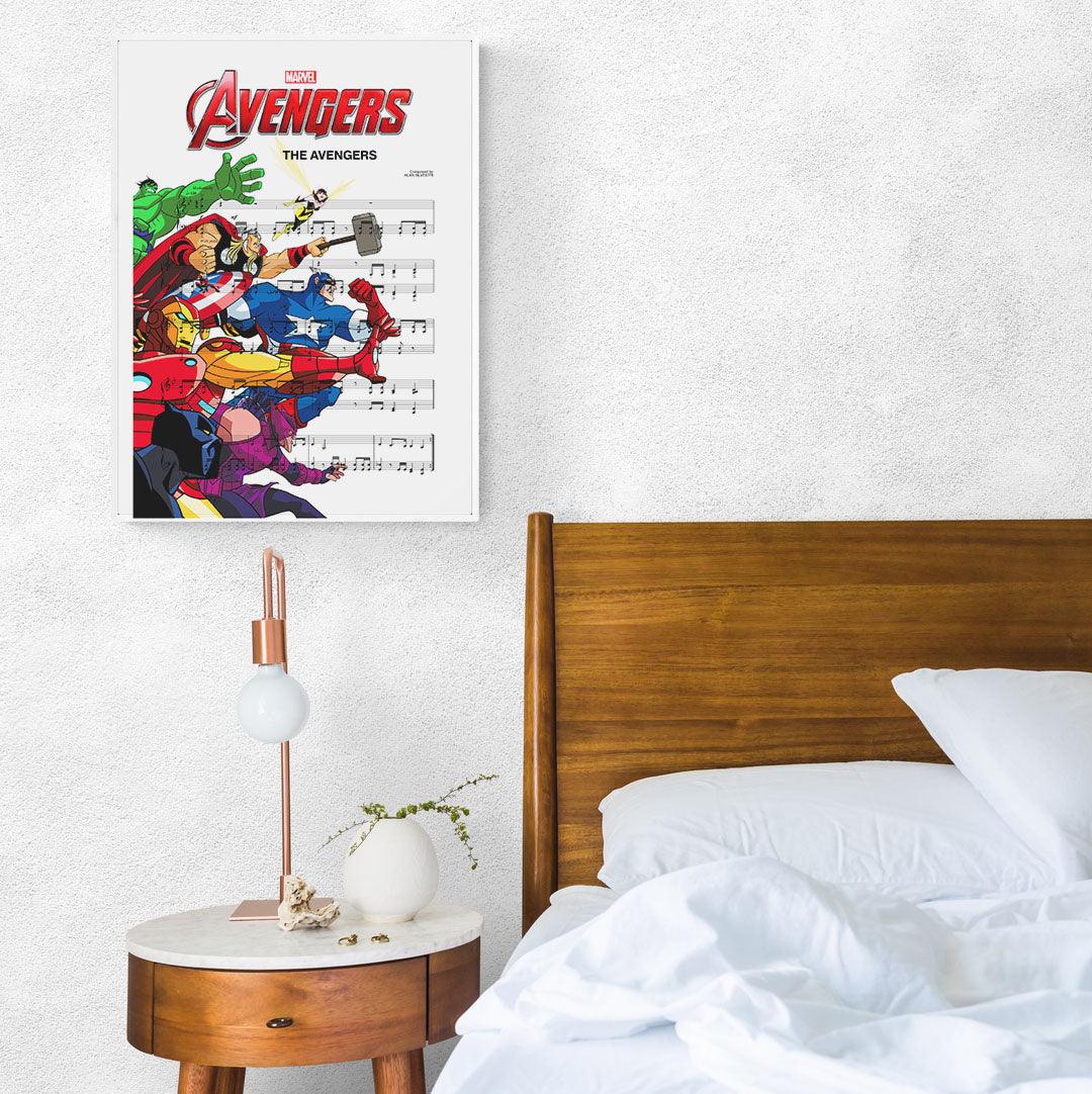Avengers - Theme Marvel Print - 98typesMusic