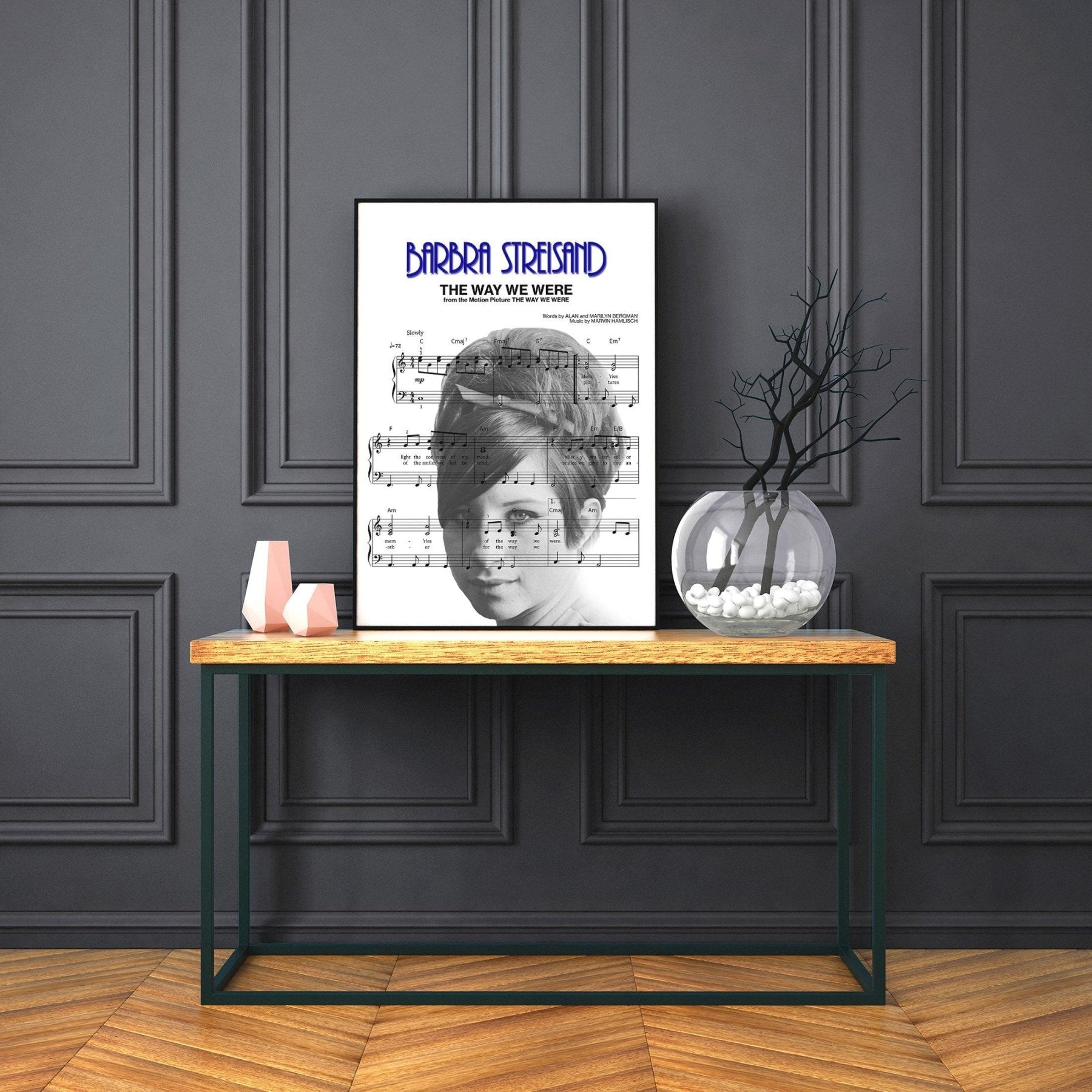 Barbra Streisand - The Way We Were Poster - 98typesMusic