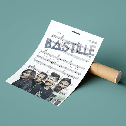 Bastille - Pompeii Print - 98typesMusic