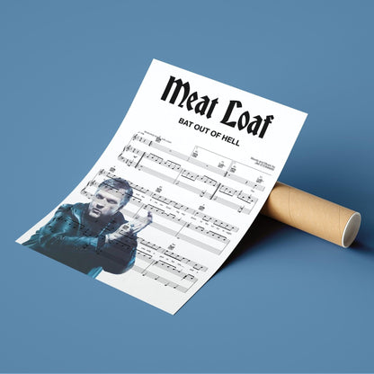 BAT OUT OF HELL - Bat out hell Poster - 98typesMusic