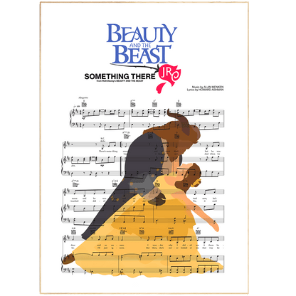 Beauty and the Beast - SOMETHING THERE Print - 98typesMusic