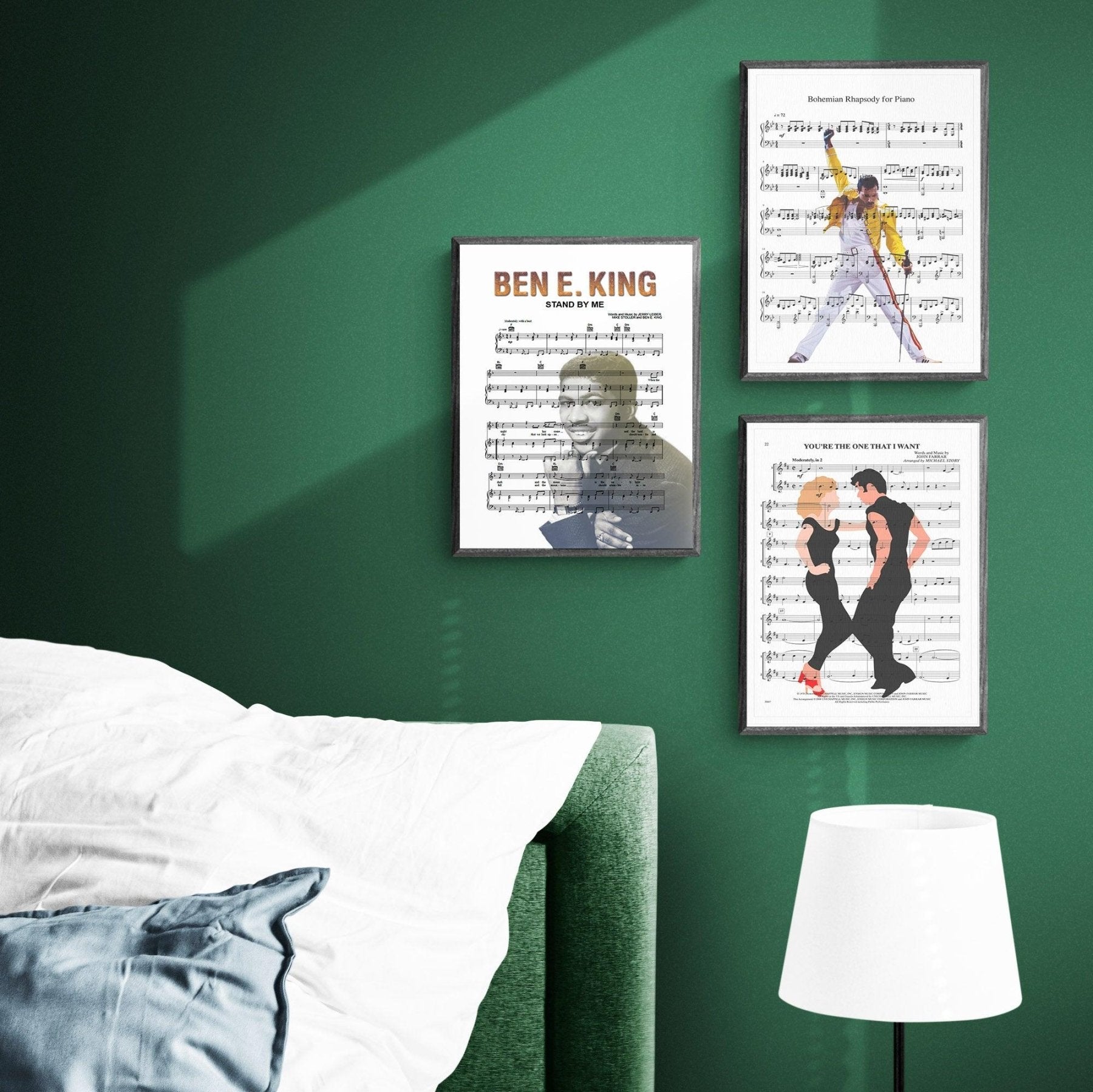 Ben E. King • Stand By Me Song Lyric Print - 98typesMusic