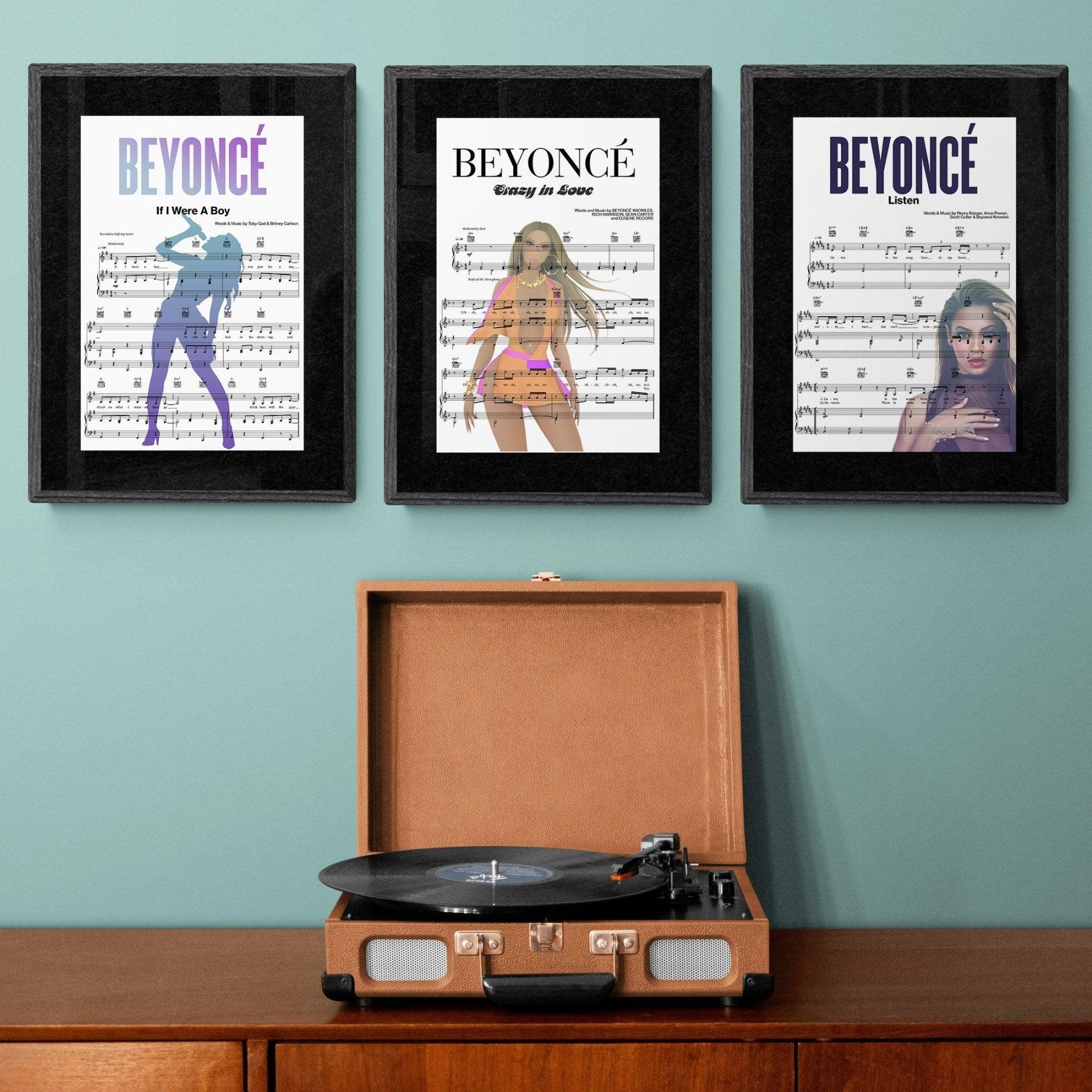 Beyonce - CRAZY IN LOVE Poster - 98typesMusic