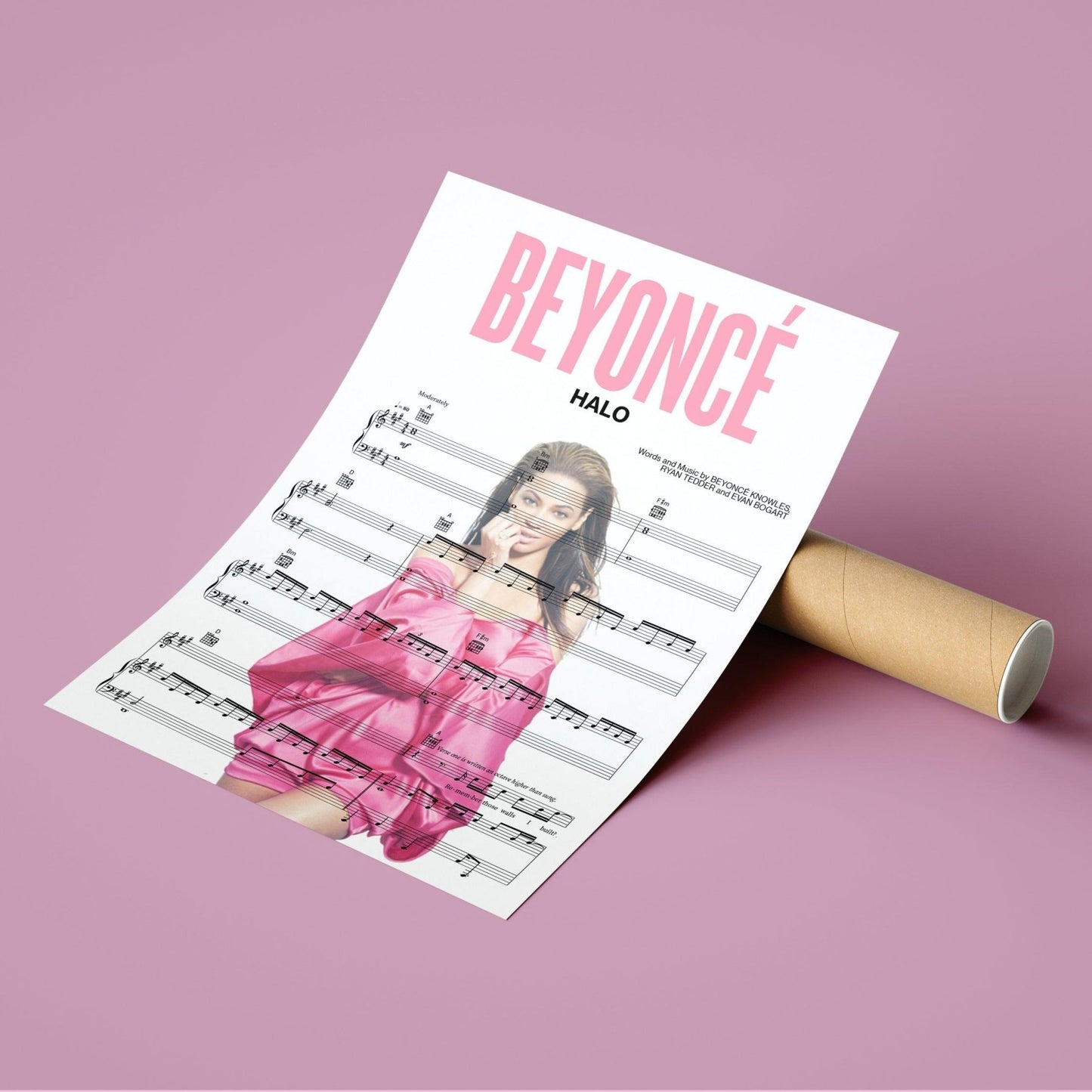 Beyonce - Halo Poster - 98typesMusic
