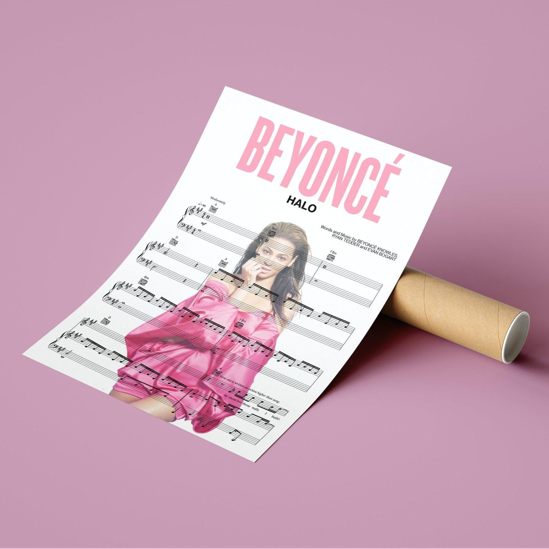 Beyonce - Halo Poster - 98typesMusic