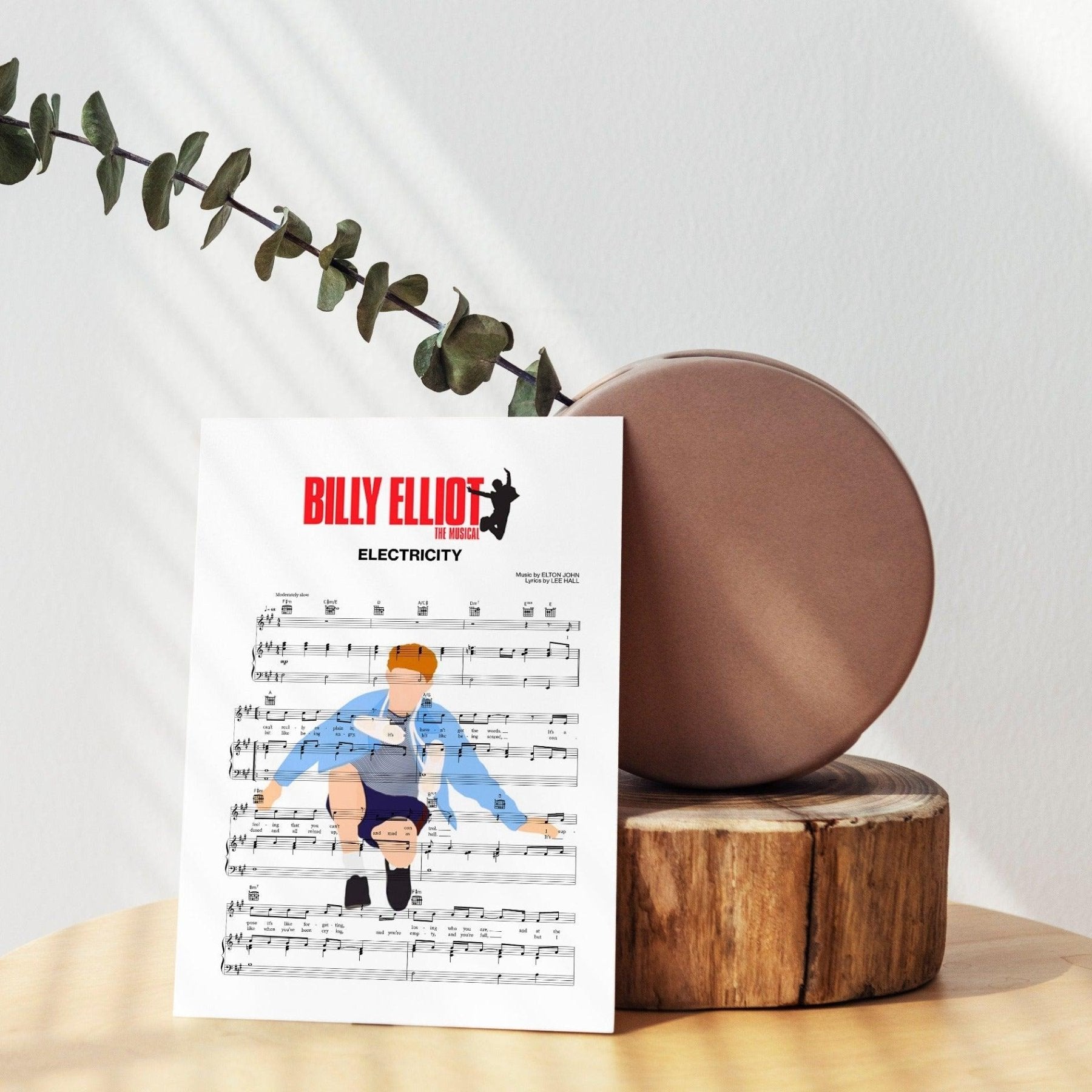Billy Elliot Electricity Poster - 98typesMusic