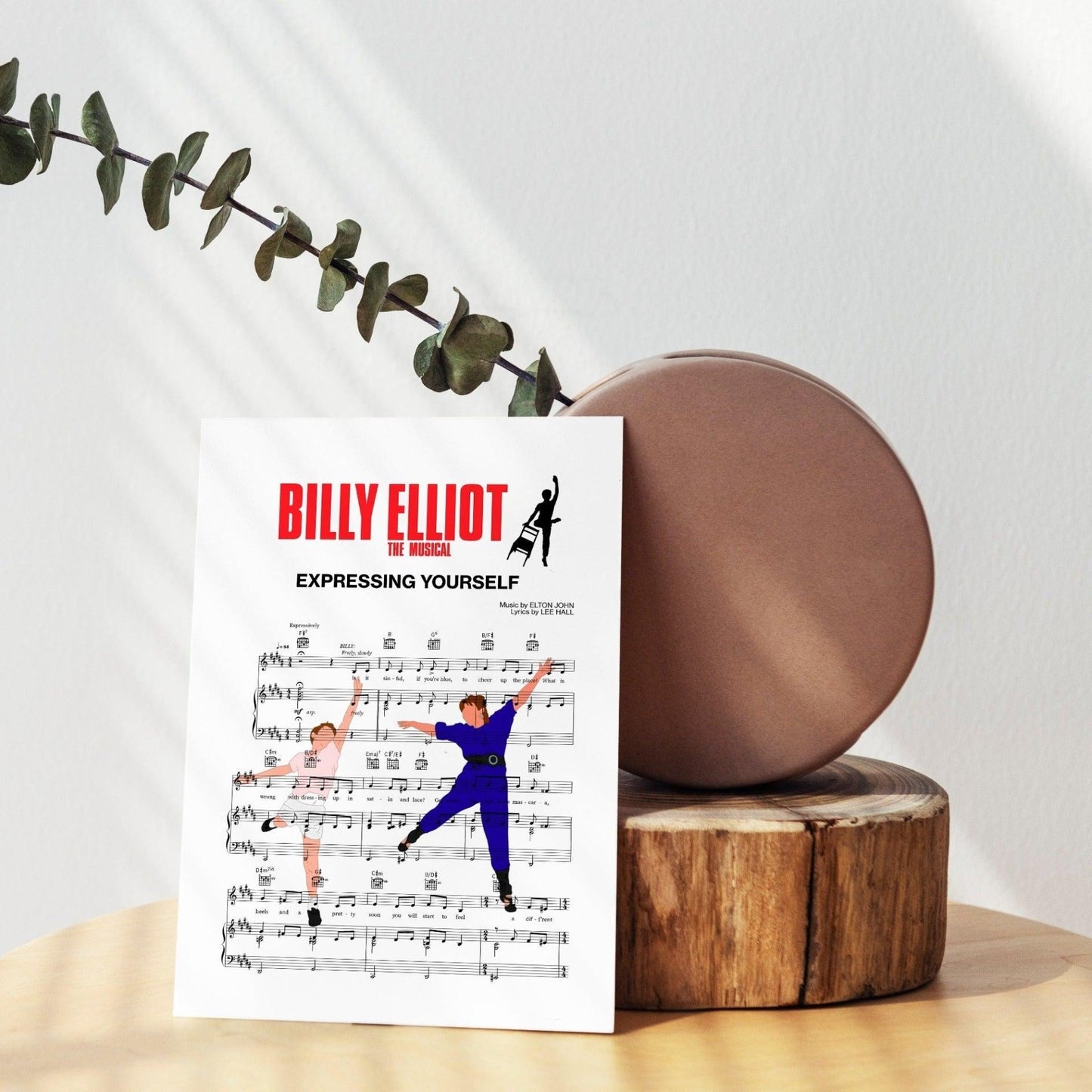 Billy Elliot - EXPRESSING YOURSELF Poster - 98typesMusic