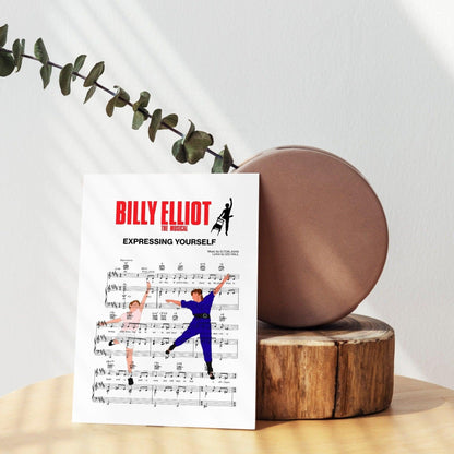 Billy Elliot - EXPRESSING YOURSELF Poster - 98typesMusic