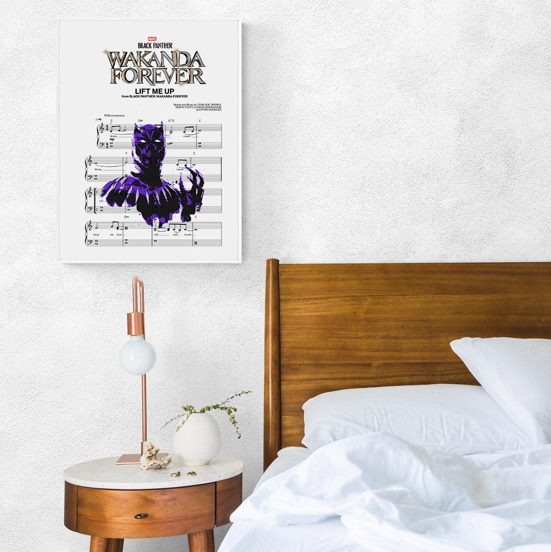 Black Panther by Rianna - LIFT ME UP Poster - 98typesMusic