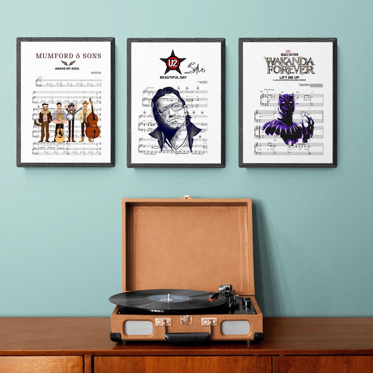 Black Panther by Rianna - LIFT ME UP Poster - 98typesMusic