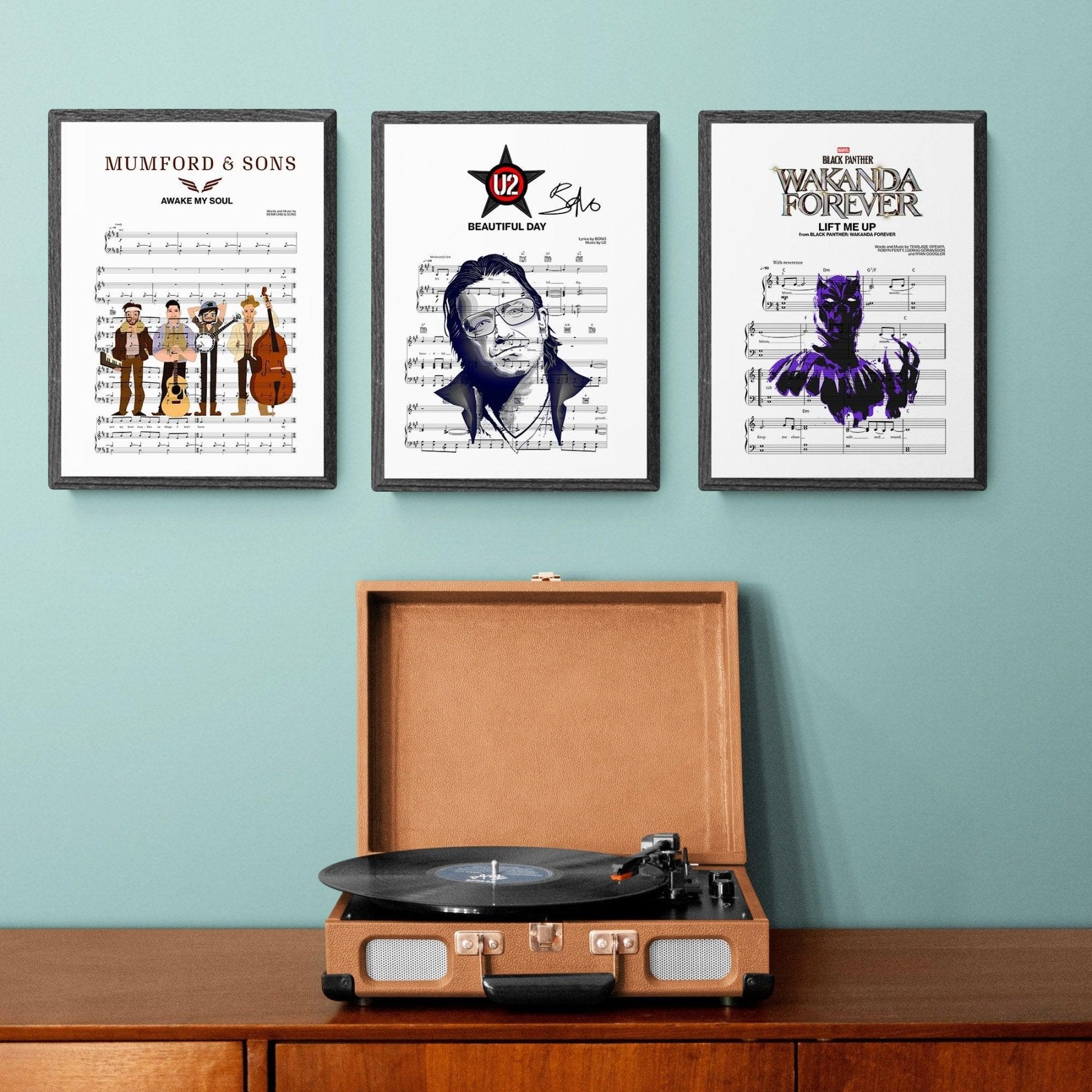 Black Panther by Rianna - LIFT ME UP Poster - 98typesMusic