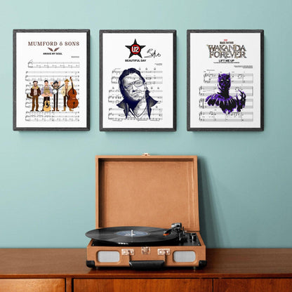 Black Panther by Rianna - LIFT ME UP Poster - 98typesMusic
