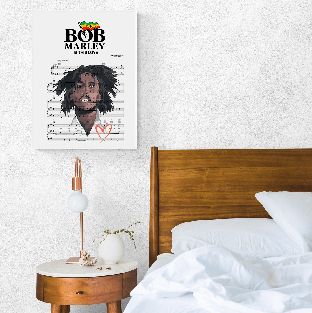 Bob Marley - Is this Love Poster - 98typesMusic