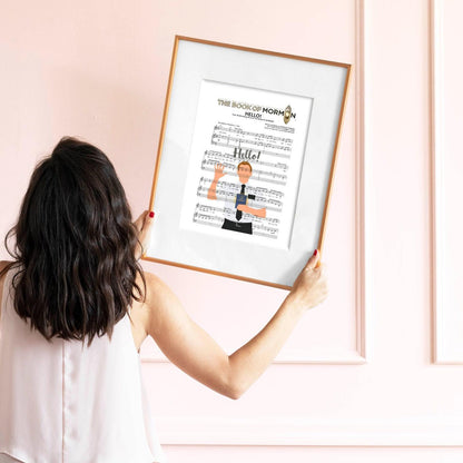 Book of Mormon Musical - Hello Poster - 98typesMusic