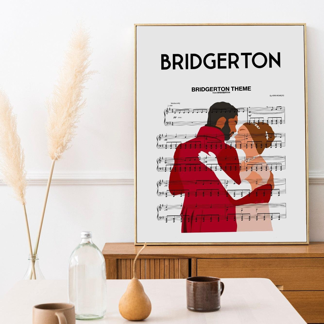 Bridgerton Main Theme Poster - 98typesMusic