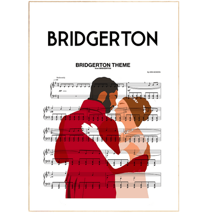 Bridgerton Main Theme Poster - 98typesMusic