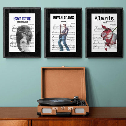 Bryan Adams - Heaven Poster - 98typesMusic