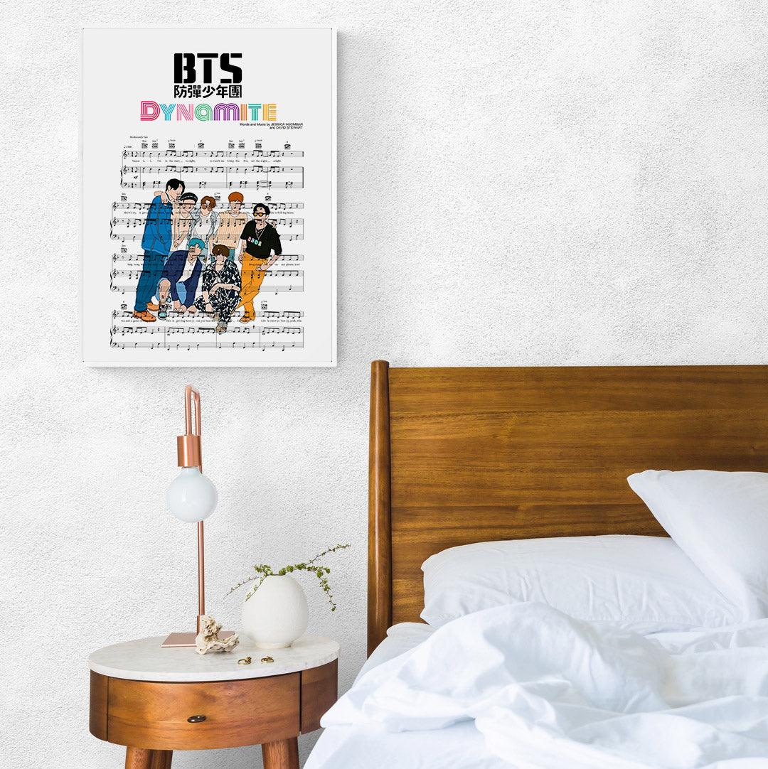 BTS - Dynamite Print - 98typesMusic