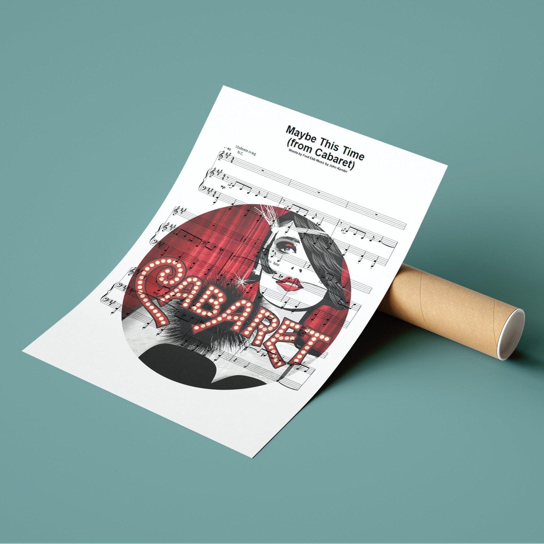 Cabaret - Maybe This Time - Liza Minnelli Print - 98typesMusic